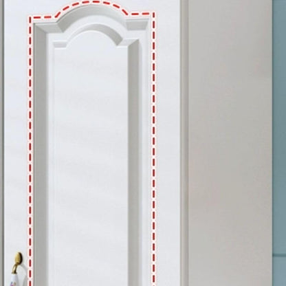 Wall Mounted Kitchen Pantry Storage Cabinet, White Narrow Sideboard Hanging Cabinet Organizer for Bottle, Dish, Bowl, Dining Room, Kitchen, Bathroom (47" L x 12" W x 31.5" H)