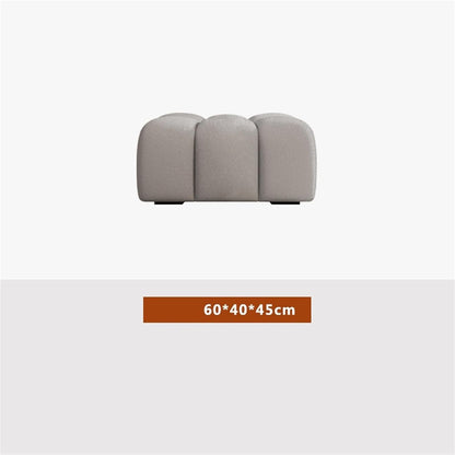 Modern Fabric Bed end Bench Long Bedroom Dressing Room Sofa Entryway(XS)