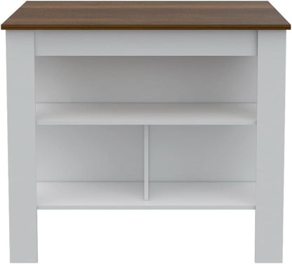 9-Shelf 2-Door Kitchen Set with Island and Pantry Cabinet | Includes 9 shelves and 2 doors for enhanced storage capacity