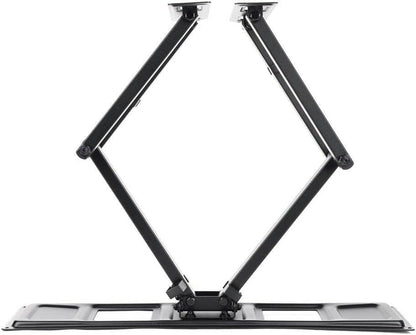 Monoprice Premium Full Motion TV Wall Mount Bracket Corner Friendly for 32" to 70" TVs up to 99lbs, Max VESA 600x400, Fits Curved Screens