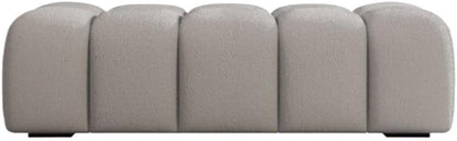 Modern Fabric Bed end Bench Long Bedroom Dressing Room Sofa Entryway(Small)