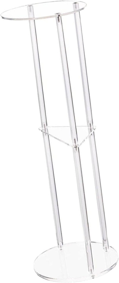 Clear Acrylic Side Table, NightStand, Modern Small Drink Side Table Furniture for Home Bedroom Bedside Living Room Hallway