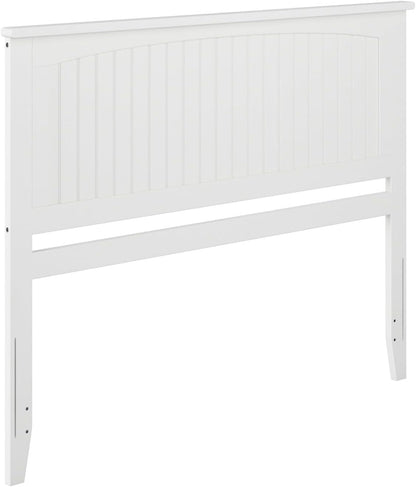 AFI, Nantucket Queen Solid Wood Panel Headboard, White
