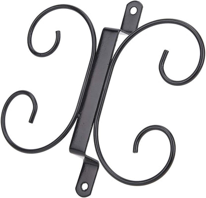 Wall Mounted Wine Glass Rack, Elegant Upside Down Holder with Space Saving Design for Kitchen Bar Decor Iron Material Black White