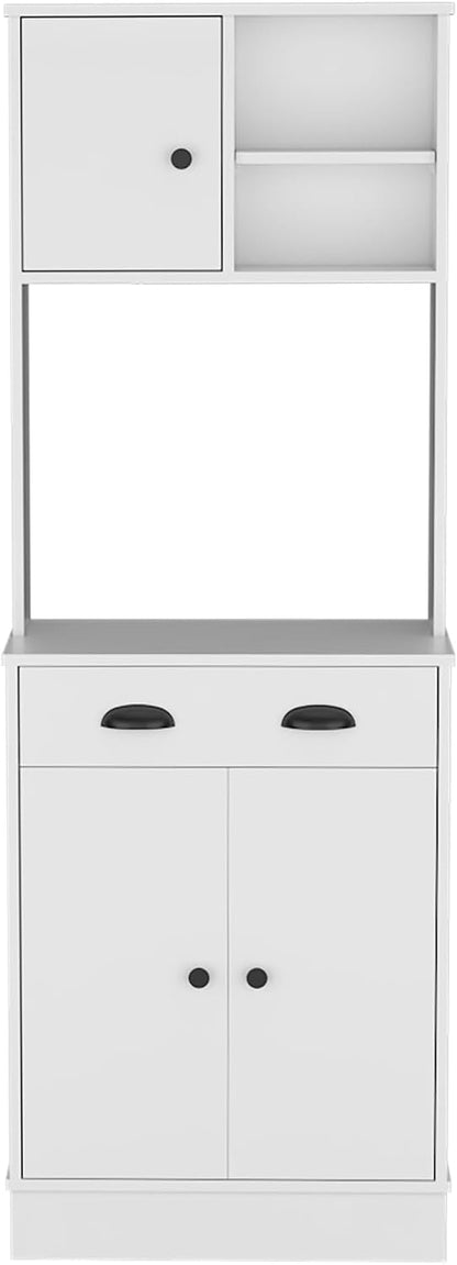 Albany Kitchen Pantry with 3-Doors Cabinet and Drawer