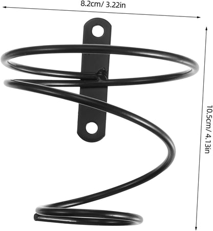 Cabilock 3pcs Elegant Spiral Wine Bottle Display Stand Red Wine Rack for Wall Rack Holder