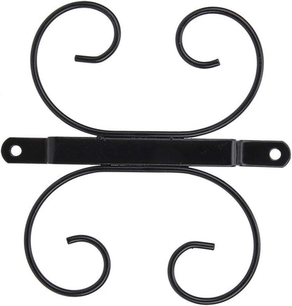 Wall Mounted Wine Glass Rack, Elegant Upside Down Holder with Space Saving Design for Kitchen Bar Decor Iron Material Black White