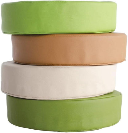 Kaplan Early Learning Washable Wicker Poufs - Set of 4
