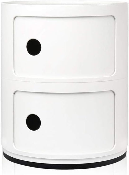 Kartell 4966/03 Componibili Drawers by Anna Castelli Ferrieri, Pack of 1, Opaque White
