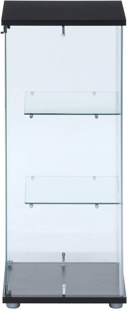 不二貿易(Fujiboeki) 3 Tiers Glass Collection Case, 高さ86cm, Clear