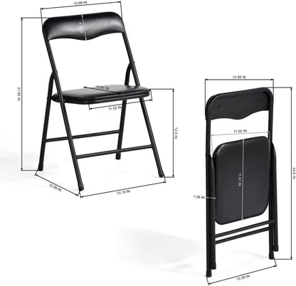 Kids 5-Piece Folding Activity Table and Chair Set Black | (Shipment from Walmart) Kids 5-Piece Folding Activity Table and Chair Set for Home Daycare Playroom, White