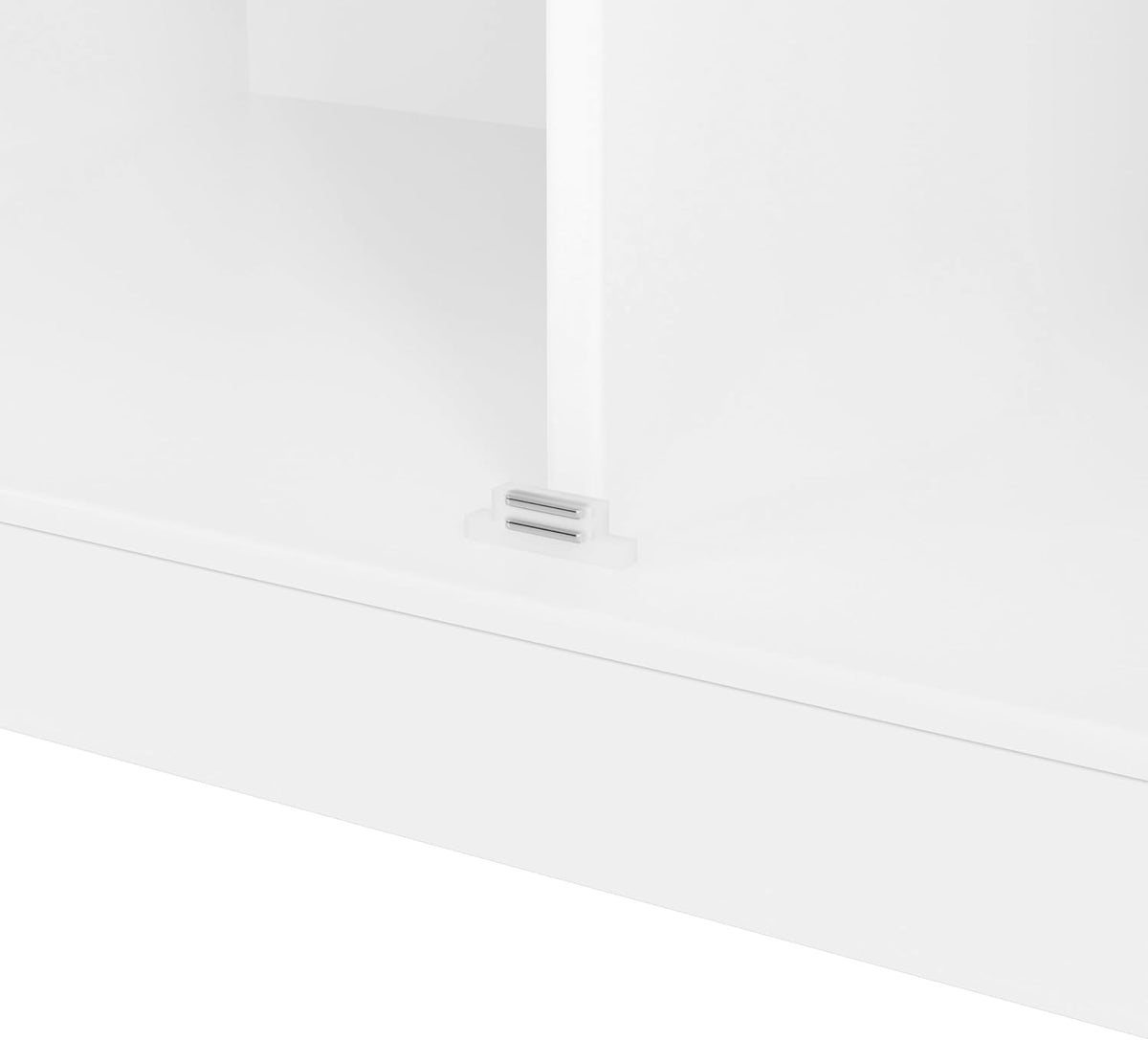 RUNNA 40.2x20x71.3inch High Freestanding Kitchen Pantry Large Cupboard Storage Cabinet with 2 Drawers, 2 Adjustable Shelves, 8 Door Shelves for Kitchen, Dining Room (White#046)