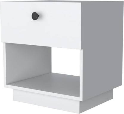 1-Drawer Nightstand,Single Door Cabinet,for Small Spaces