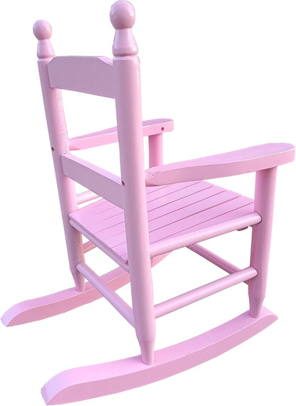 Small Rocking Light Pink Chair- Indoor or Outdoor