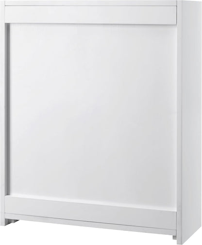Crosley Furniture Savannah 2-Piece Wall Storage Cabinet, Cabinets for Laundry, Bathroom, Kitchen, White