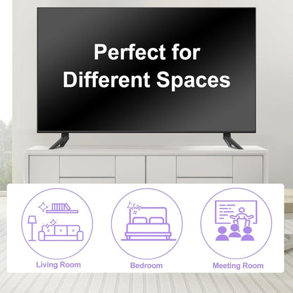 TV Stand Legs Only for Vizio TV Stand V505-H9 V505-G9, Not for Other TV Models, for Vizio 4K Ultra HD (2160P) HDR Smart LED TV Legs with Screws Set & Instructions