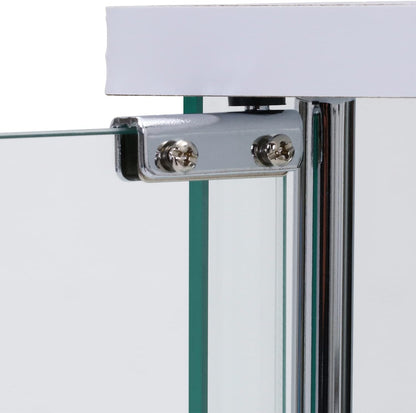 不二貿易(Fujiboeki) Fuji Boeki 72802 Collection Case, Figure Case, 3 Tiers, Width 23.8 x Depth 14.4 x Height 33.5 inches (60.5 x 36.5 x 85 cm), White, Wide Type, Rear Mirror