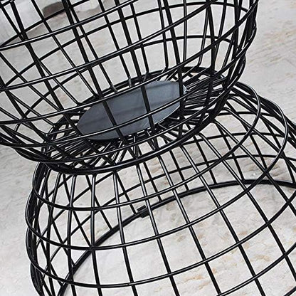 Telephone Table, Mobile Tray Sofa Side Table,Retro Solid Wood Telephone Desk,with Metal Storage Space,Diameter 16.14inch (Color:Walnut,Size:16.1416.1419.68in)