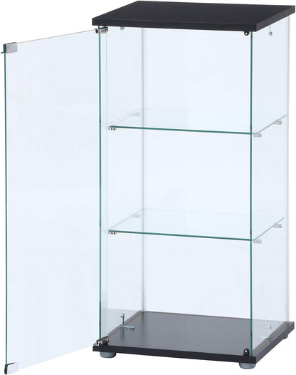 不二貿易(Fujiboeki) 3 Tiers Glass Collection Case, 高さ86cm, Clear