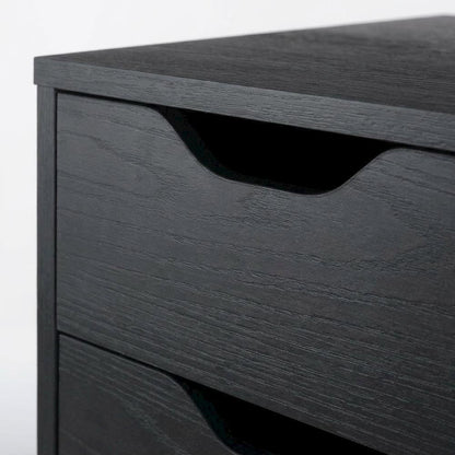 Furnifact Black Storage Cabinet, Composite Wood Pantry Organizer, Spacious 32.13-inch Width, Durable Construction, Contemporary Design for Kitchen or Closet
