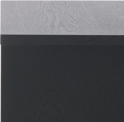 SAFAVIEH Home Collection Aeon Black C-Shape End Table