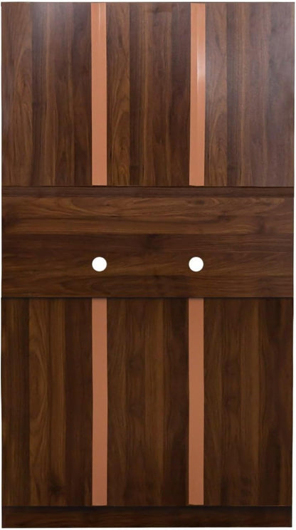 Versatile Kitchen Pantry Cabinet - 70.87" Tall Multi-Functional Storage Solution for Bed Room and Kitchen, Walnut