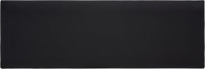 SAFAVIEH Couture Collection Carmelo Coastal Black Linen Hemp Wrapped Bench