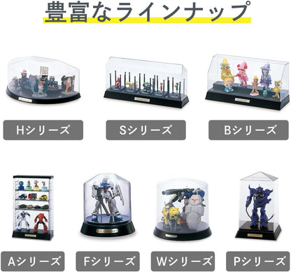 Isetou Acsta I-238 Figure Case Collection Case A403 Clear Black Width 8.7 x Depth 4.0 x Height 13.6 inches (22.1 x 10.1 x 34.6 cm) Adjustable Height Medium Size Figure Storage Figures Display Acrylic