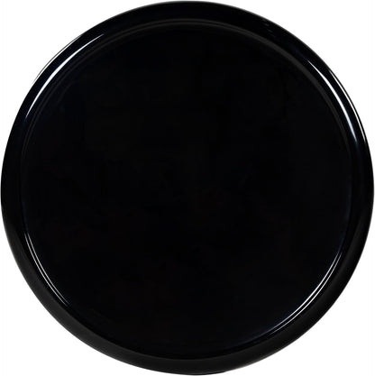 SAFAVIEH Couture Collection - Lolita Black Concrete Accent Table, Modern Round Top Side Table, High Gloss Finish, Fully Assembled (SFV2622A)