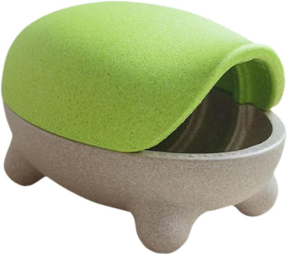 Turtle Storage Stool, Cute, Multipurpose Storage Ottoman Girls Gifts, Green