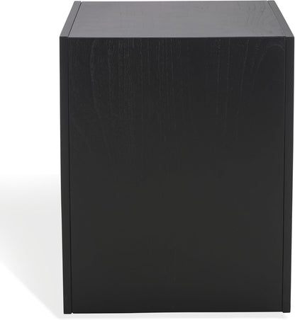 SAFAVIEH Couture Collection - Tawney Black Accent Table, C-Shaped Side Table, Modern Minimalist Design (SFV1317A)
