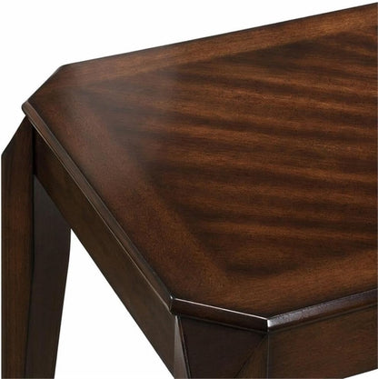 BOWERY HILL 3-Piece Wooden Coffee Table Set in Walnut Finish