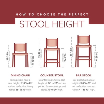 Linon Triena X Back Neutral Greywash Wooden Fully Assembled Folding 24 Inch Seat Height Counter Stool with Beige Upholstered Seat