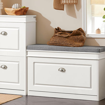 Haotian Shoe Storage Bench with Cushion
