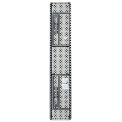 OEF Furnishings OEFBT-SEM1896 Commercial-Grade Premium Industrial Seminar Folding Table with Thick Blow-Molded Top and 16-Gauge Cantilever Steel Legs (Seminar, 18" × 96", Speckled Gray Top)