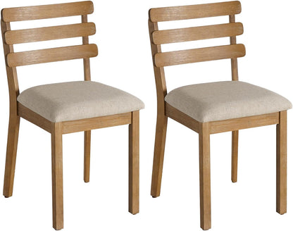 SIMTONAL Farmhouse Dining Chairs, 2 Pcs