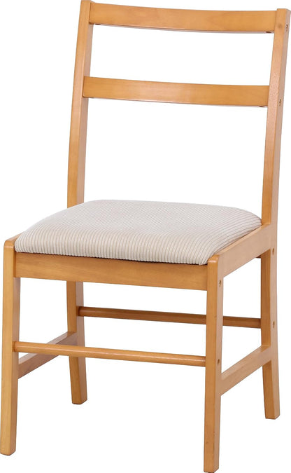 Fuji Boeki 93004 Dining Chair, Natural, Natural Wood, Malt