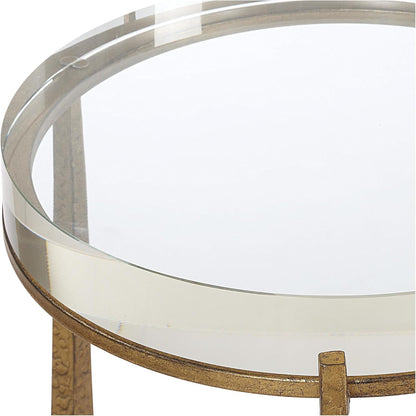 Uttermost 50091 Midas - Accent Table-24.25 Inches Tall and 13.5 Inches Wide