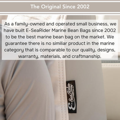 E-SeaRider Wedge Marine Beanbag (Small, Multi)