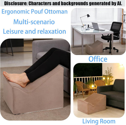 Version that Modern Pouf Ottoman,Relax Stool,Floor Poufs for Couch