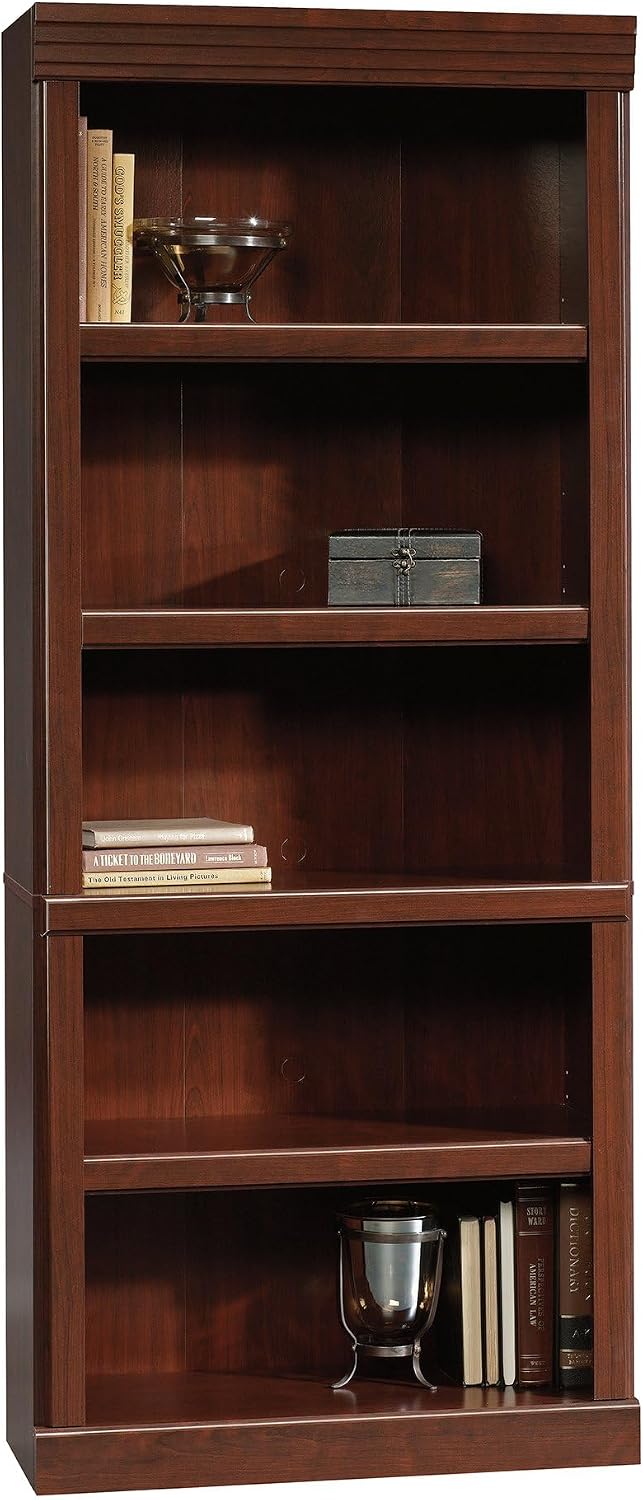 Sauder Heritage Hill Library/ Book shelf, Classic Cherry finish
