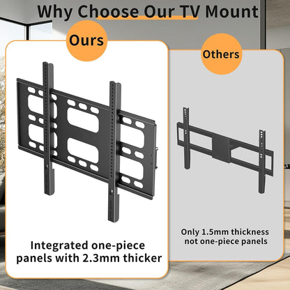 TV Wall Mount for 55-100 Inch TVs, Holds up to 264 lbs | Heavy Duty TV Mount with Extension,Wall Mount TV Bracket with Articulating Dual Arms,Max VESA 800 x 600mm ,VC-Z1688