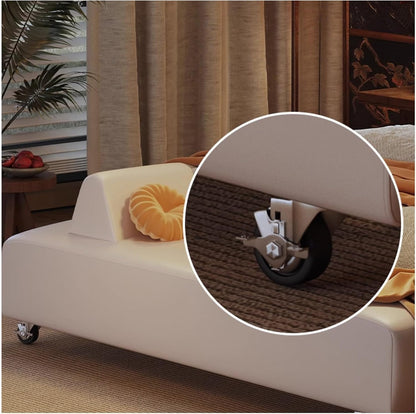 Modern Bedroom Bench, Entryway for Living Room End of Bed Accent Ottoman Entryway(120 * 40 * 55cm)