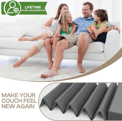 Amyracel Heavy Duty Couch Cushion Support Board to Fix Sagging Sofas, 24 x 96 Thick Wood Sofa Cushion Support Board, Foldable Deep Couch Supporter Replacement Stuffing Under Couches
