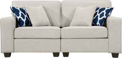 Legend Vansen Modular Sectional Sofa L Shaped Couch with Ottoman Modern Reversible Corner Sectional Couch for Living Room