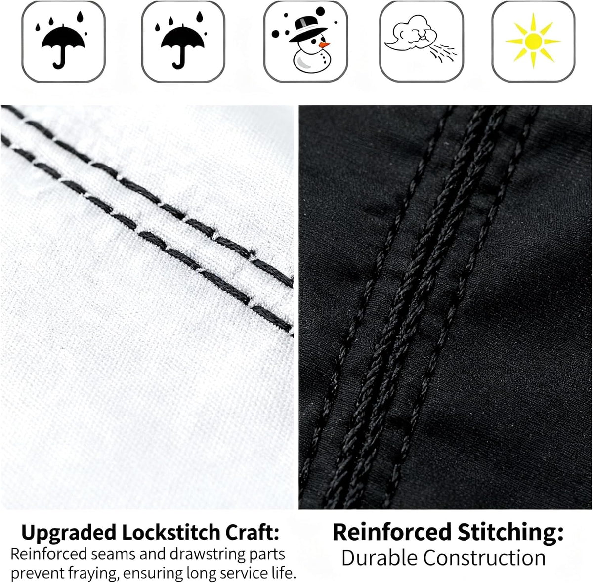 Heavy-Duty 210D Oxford Swing Cover-Waterproof UV-Resistant and Windproof Hammock with Drawstring((115cm*190cm) withstoragebag)