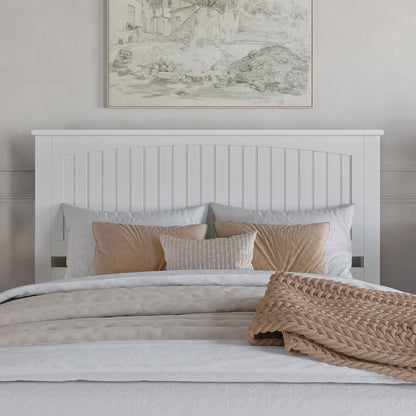 AFI, Nantucket Queen Solid Wood Panel Headboard, White
