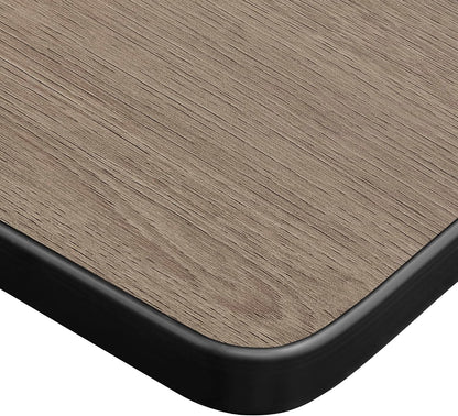 Regency Kee 72 x 24 in. Height Adjustable Classroom Activity Table- Noble Oak Top & Grey Base