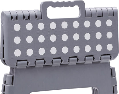 Arregui TB-027-G - Multi-purpose folding stool, 290 x 220 x 270mm, Grey.