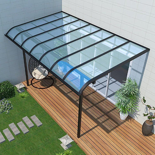 Daylighting Roof Panels Outdoor Sunshade Canopy Panels Greenhouse Panels Not Easy to Deform Easy to Assemble for Outdoor Shed Panels.(Transparent,5.1x13.1ft)